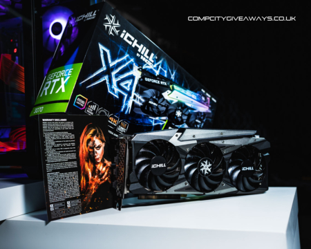  Win this amazing INNO3D RTX 3070 ICHILL X4! 8GB Ampere Graphics Card IN STOCK!