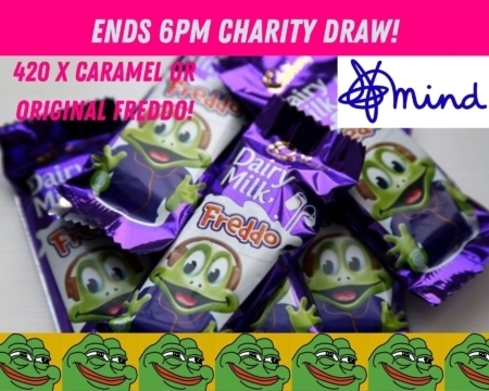 420 x Cadbury Freddo Charity Comp