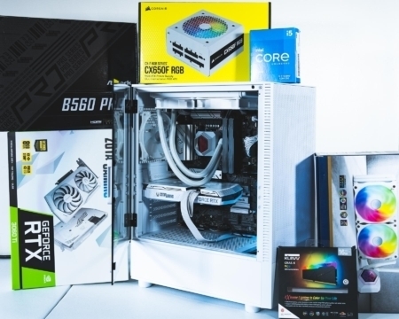 FrostByte RTX 3060 Ti Intel 11600KF WHITE PC