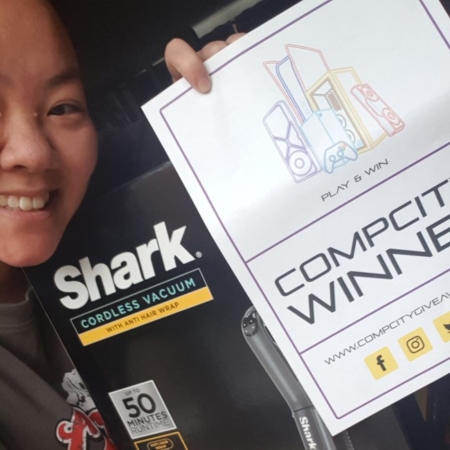 Lucy Ung Shark Hoover WInner CompCity Giveaways