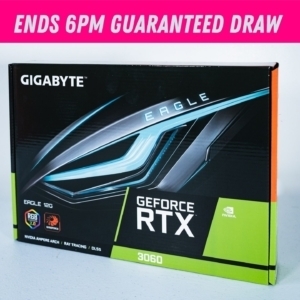 Win a GIGABYTE RTX 3060 EAGLE 12GB
