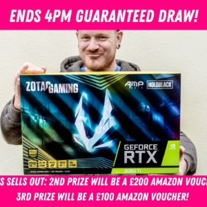 Win this Awesome Zotac RTX 3080 Ti AMP Holo 12G
