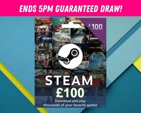 Win a £100 Steam Voucher
