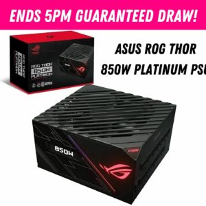 Win this amazing ASUS ROG Thor 850W Platinum PSU