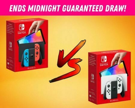 Win this EPIC Nintendo Switch OLED in White or Neon! You Choose!