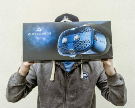 Win this HTC Vive Cosmos VR Headset & Controllers - Full Kit
