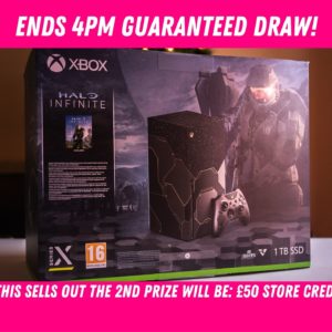 Win this Absolutely Stunning HALO INFINITE XBOX SERIES X
