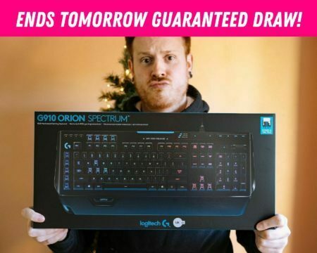 Win this awesome Logitech G910 Orion Spectrum Keyboard with CompCity Giveaways!