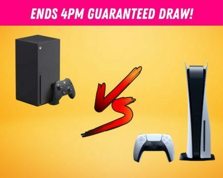 Win a PS5 Disc Edition or a XBOX Series X! You Choose