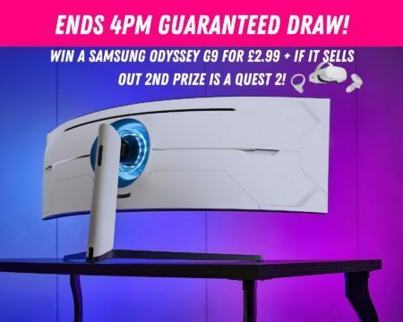 Win this incredible Samsung Odyssey G9 49" 240hz Ultrawide Monitor