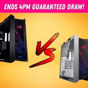 Win this ROG STRIX HELIOS ATX Gaming Case in Black or White