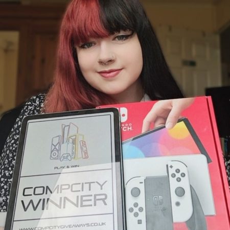 Mia Lynas OLED Switch WInner 1 CompCity Giveaways