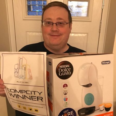 Scott Knowles Dolce Gusto CompCity Giveaways