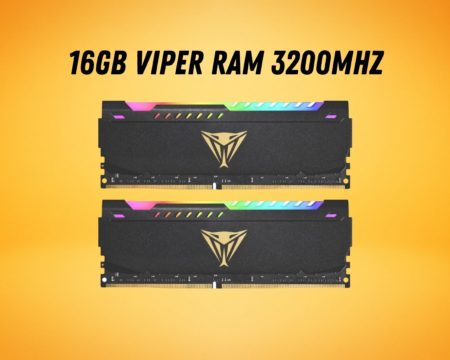 Win a 16GB DDR4 VIPER STEEL RGB RAM KIT FOR FREE