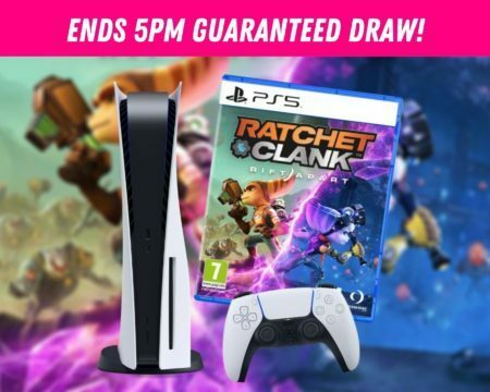 Win this Awesome PlayStation 5 Disc Edition with Ratchet & Clank Rift Apart
