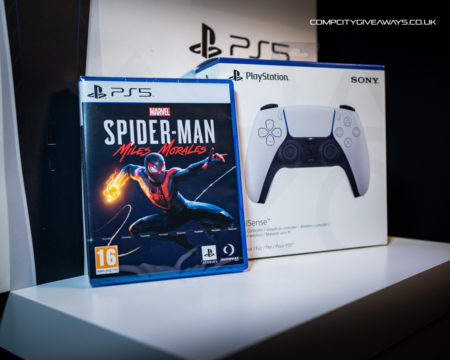Win this Awesome PlayStation 5 Disc Edition with Miles Morales & 1 Extra Controller