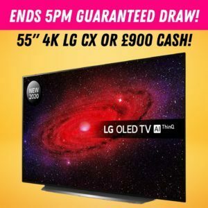 24hr LG CX 55" 4K OLED TV