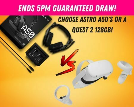 Win Astro A50's on a platform of your choice or an Oculus Quest 2 128gb
