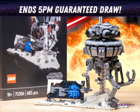 Win a LEGO 75306 Imperial Droid!