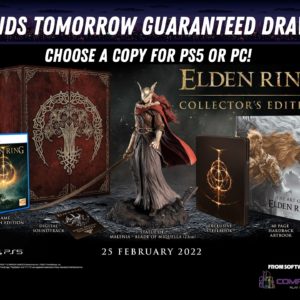 Win ELDEN RING COLLECTORS EDITION on a PS5 OR PC!