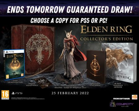 Win ELDEN RING COLLECTORS EDITION on a PS5 OR PC!