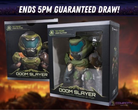 Win a Official DOOM - DOOM Slayer Collectible Figurine!