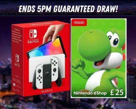 Win this EPIC Nintendo Switch OLED in white with Mario + £25