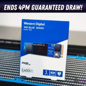 Win this Awesome WD Blue SN550 1TB NVMe SSD!