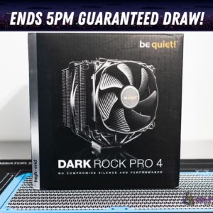 Win this awesome BeQuiet Dark Rock Pro 4 CPU Cooler