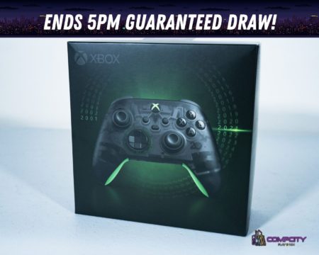 Win this 20th anniversary XBOX wireless Controller!