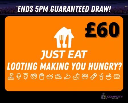 Win £60 to spend at JUST EAT for that Mid Week Snack Attack!