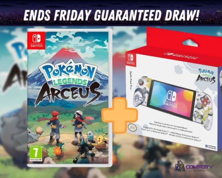 Win this Epic Pokemon Arceus Bundle for the Nintendo Switch!