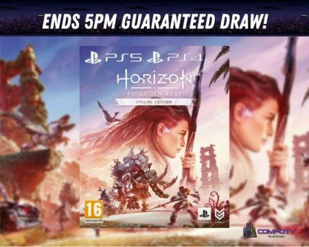Win the epic Horizon Forbidden West: Special Edition for PS5 or PS4!