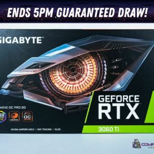 Win this GIGABYTE GAMING OC PRO RTX 3060 Ti!