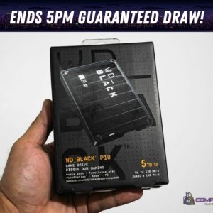 Win this WD BLACK P10 5TB Game Drive!