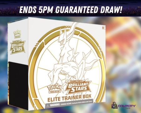 Win a Pokemon Sword & Shield Brilliant Stars Elite Trainer Box!