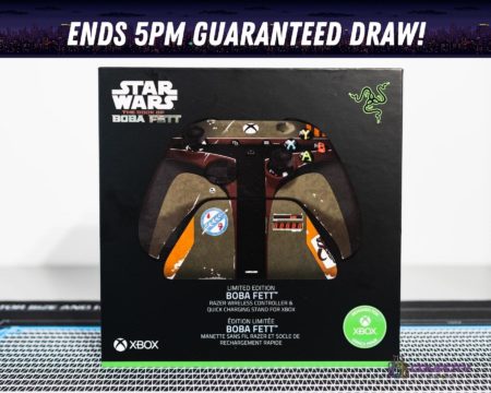 Win this Awesome BOBA FETT™ EDITION RAZER WIRELESS CONTROLLER & QUICK CHARGING STAND FOR XBOX with CompCity Giveaways!