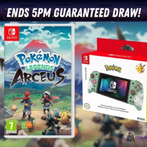 Win this Epic Pokemon Arceus Bundle for the Nintendo Switch!