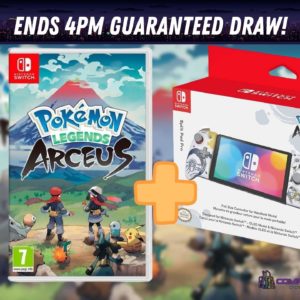 Win this Epic Pokemon Arceus Bundle for the Nintendo Switch! With CompCity Giveaways!