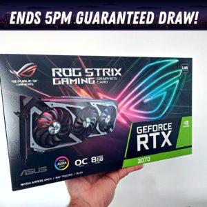 Win this ASUS ROG STRIX RTX 3070 OC Edition!