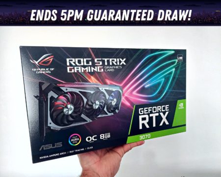Win this ASUS ROG STRIX RTX 3070 OC Edition!
