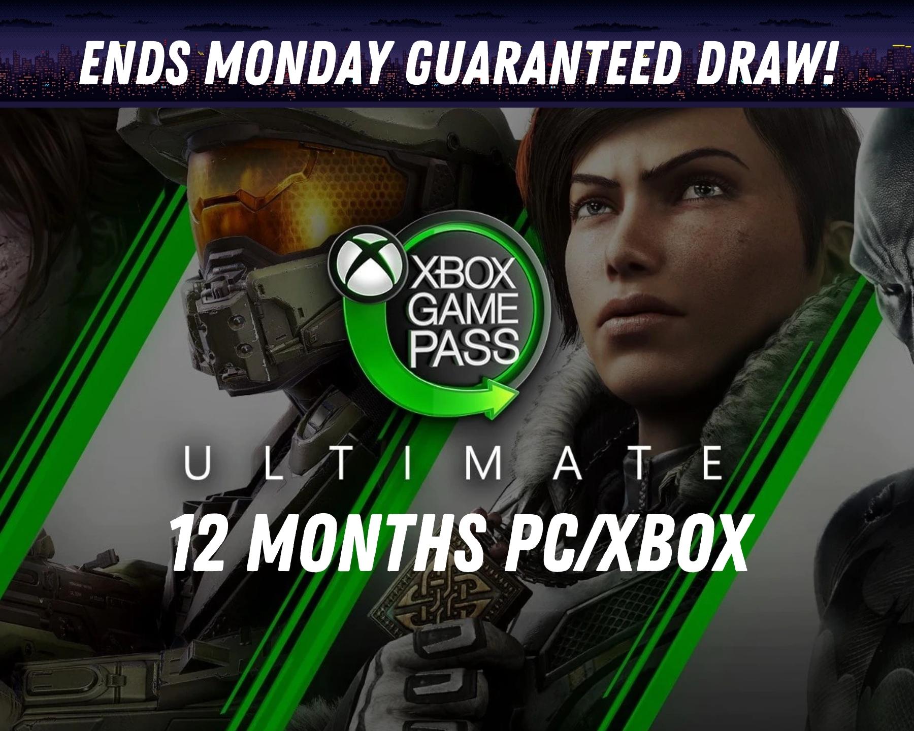 Win 12 months XBOX Game Pass Ultimate for XBOX / PC! With CompCity Giveaways!
