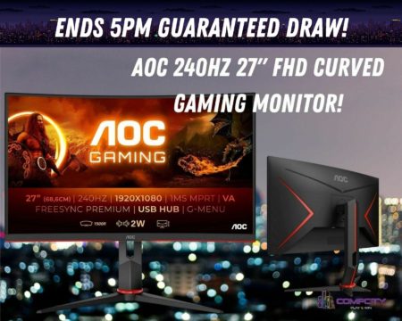 Win this Epic 240hz 27" Monitor from AOC!