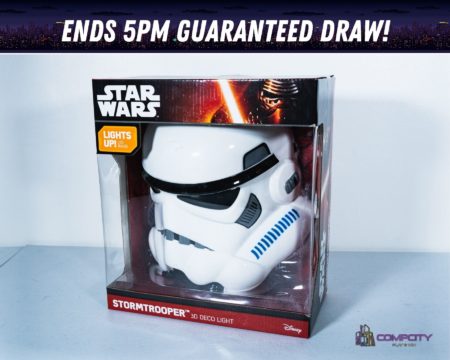 Win this Stormtrooper 3D Deco Light!