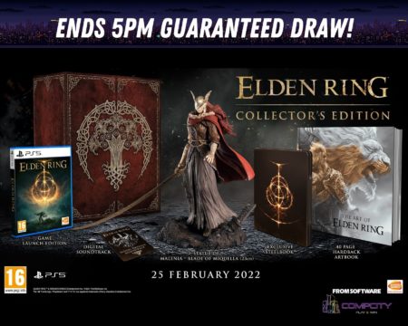 Win ELDEN RING COLLECTORS EDITION on PS5!