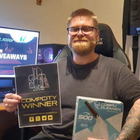 Dave Wing CompuCleaner CompCity Giveaways