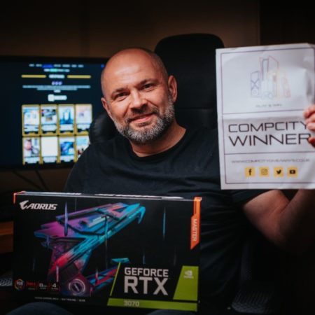 Marcin Aorus RTX 3070 CompCity Giveaways