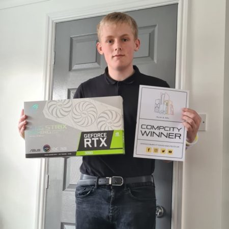 Tyler Bagley ROG STRIX RTX 3090 White CompCity Giveaways