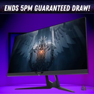 Win this epic AORUS FI27Q 27" 165hz Monitor from Gigabyte!