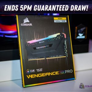Win this Epic Corsair Vengeance RGB Pro 32GB Ram Kit!